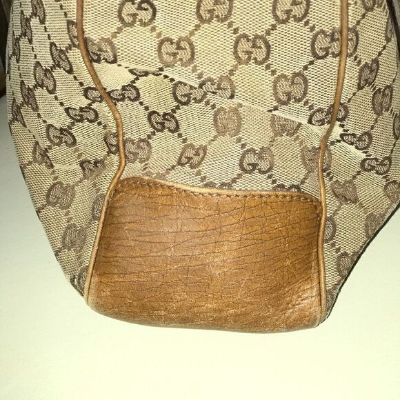 Gucci tote with bamboo handles - Picture 6 of 16